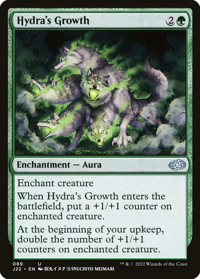 2022 Jumpstart 2022 Hydra's Growth uncommon #89 uncommon card image