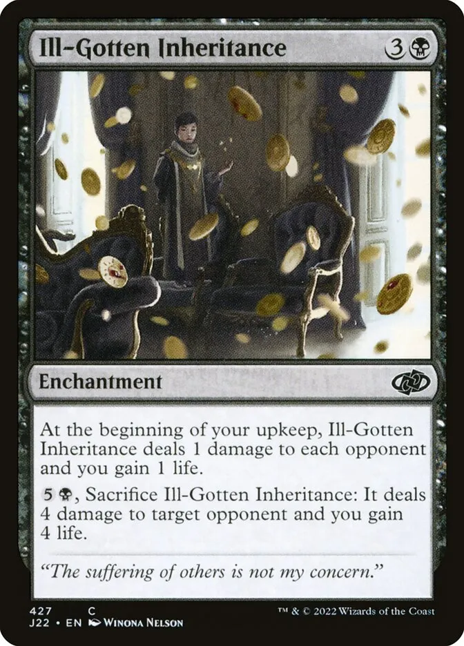 2022 Jumpstart 2022 Ill-Gotten Inheritance #427 common card image