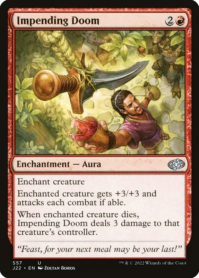 2022 Jumpstart 2022 Impending Doom uncommon #557 uncommon card image