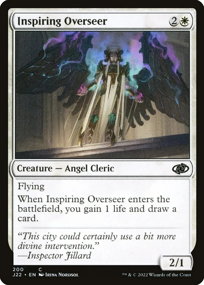 2022 Jumpstart 2022 Inspiring Overseer #200 common card image