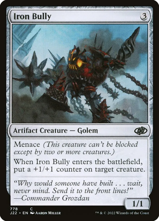 2022 Jumpstart 2022 Iron Bully common #778 common card image