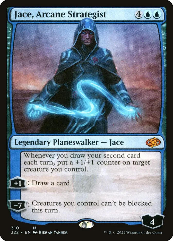 2022 Jumpstart 2022 Jace, Arcane Strategist #310 mythic card image