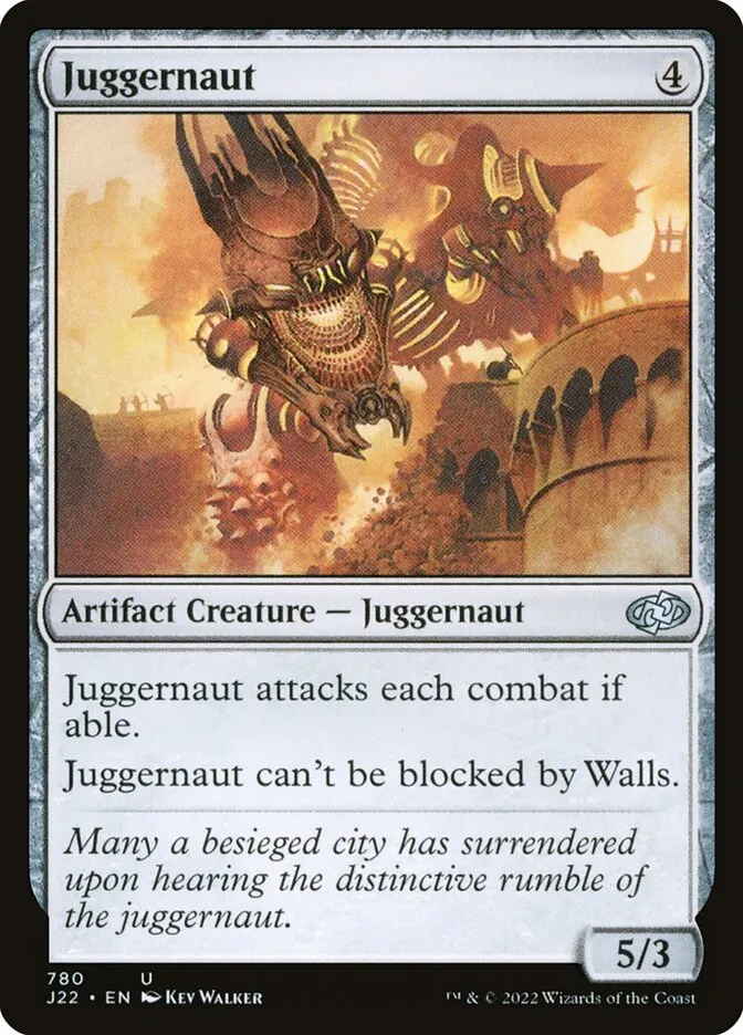 2022 Jumpstart 2022 Juggernaut uncommon #780 uncommon card image