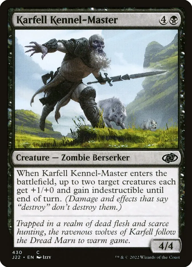 2022 Jumpstart 2022 Karfell Kennel-Master #430 common card image