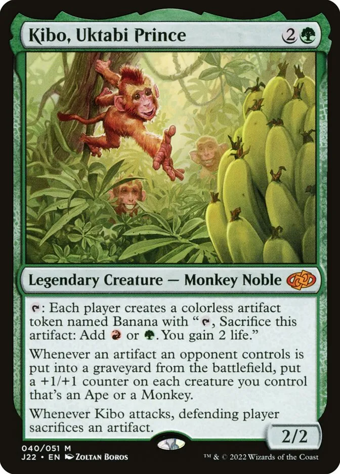 2022 Jumpstart 2022 Kibo, Uktabi Prince #40 mythic card image
