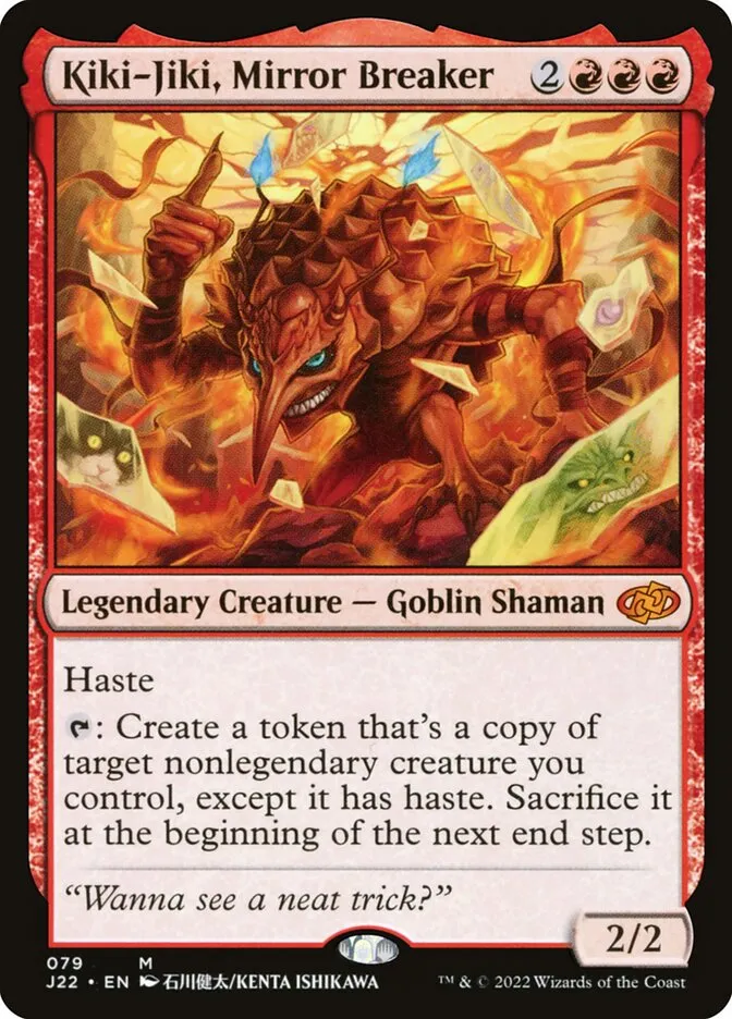 2022 Jumpstart 2022 Kiki-Jiki, Mirror Breaker #79 mythic card image