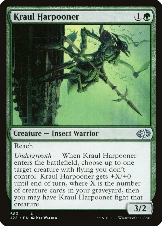 2022 Jumpstart 2022 Kraul Harpooner #683 uncommon card image