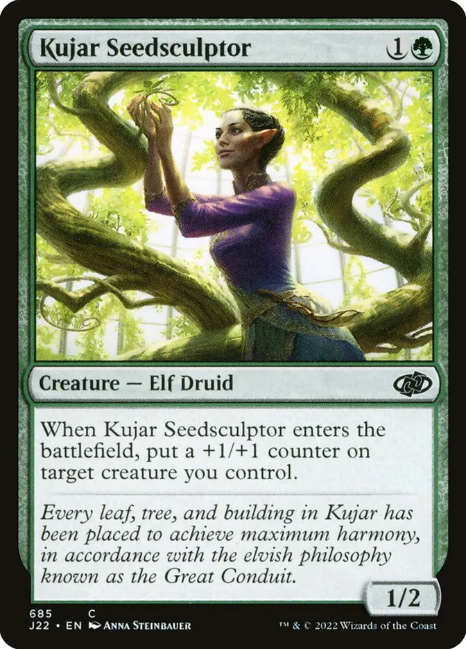 2022 Jumpstart 2022 Kujar Seedsculptor #685 common card image
