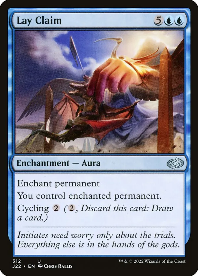 2022 Jumpstart 2022 Lay Claim #312 uncommon card image