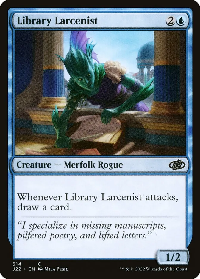 2022 Jumpstart 2022 Library Larcenist #314 common card image