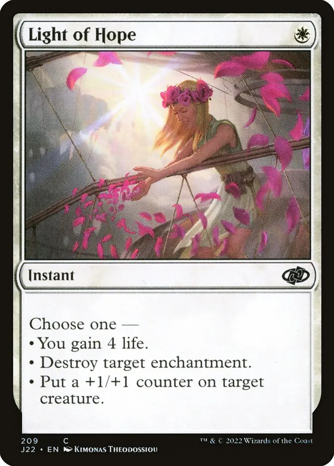 2022 Jumpstart 2022 Light of Hope #209 common card image