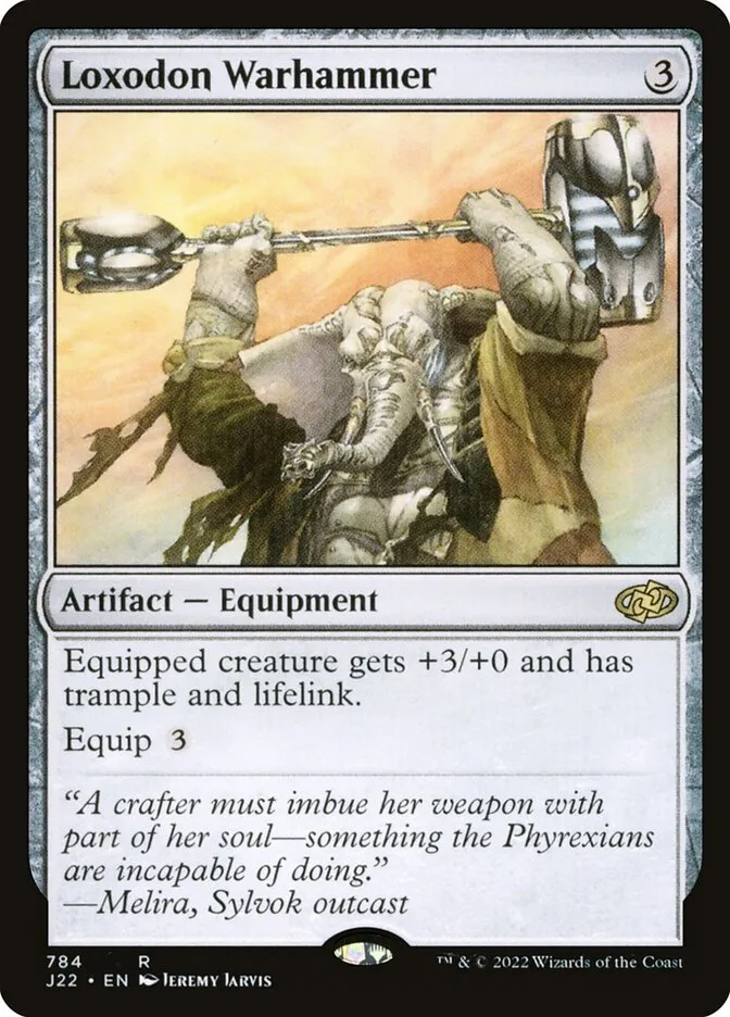 2022 Jumpstart 2022 Loxodon Warhammer #784 rare card image