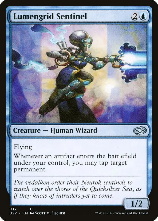 2022 Jumpstart 2022 Lumengrid Sentinel #317 uncommon card image