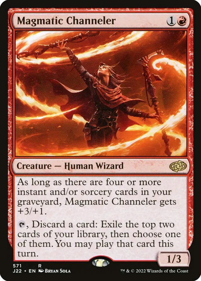 2022 Jumpstart 2022 Magmatic Channeler #571 rare card image