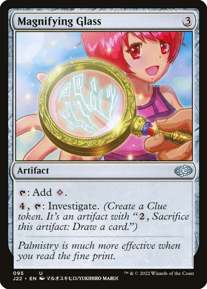 2022 Jumpstart 2022 Magnifying Glass #95 uncommon card image