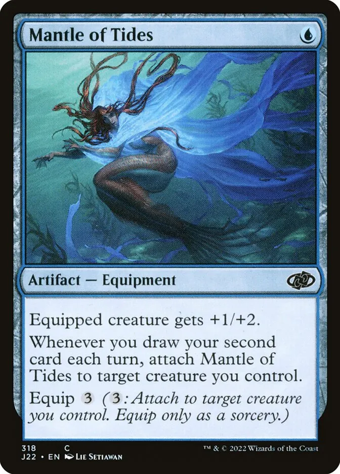 2022 Jumpstart 2022 Mantle of Tides #318 common card image