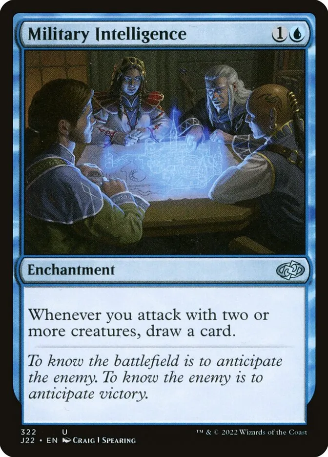 2022 Jumpstart 2022 Military Intelligence #322 uncommon card image