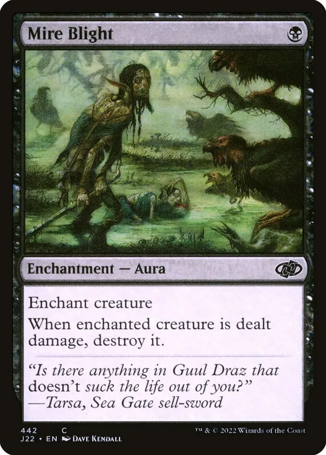 2022 Jumpstart 2022 Mire Blight #442 common card image