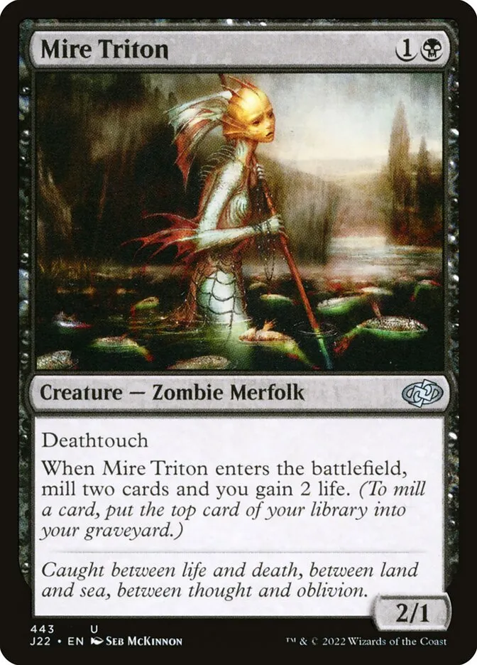 2022 Jumpstart 2022 Mire Triton #443 uncommon card image