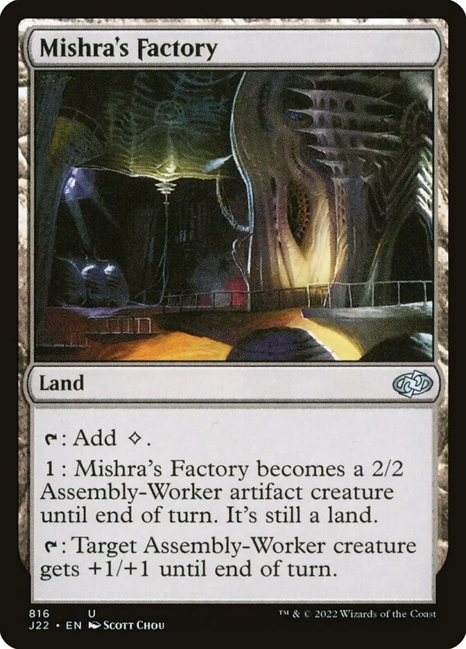 2022 Jumpstart 2022 Mishra's Factory #816 uncommon card image