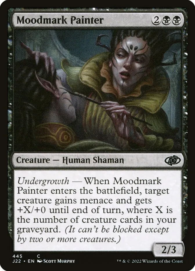 2022 Jumpstart 2022 Moodmark Painter common #445 common card image