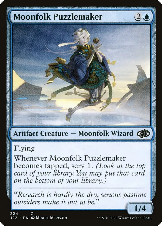 2022 Jumpstart 2022 Moonfolk Puzzlemaker #324 common card image