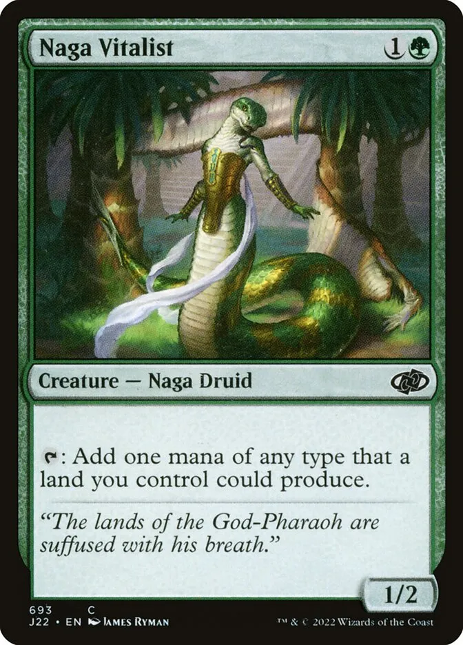 2022 Jumpstart 2022 Naga Vitalist #693 common card image