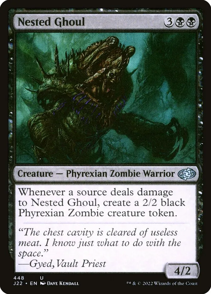 2022 Jumpstart 2022 Nested Ghoul uncommon #448 uncommon card image