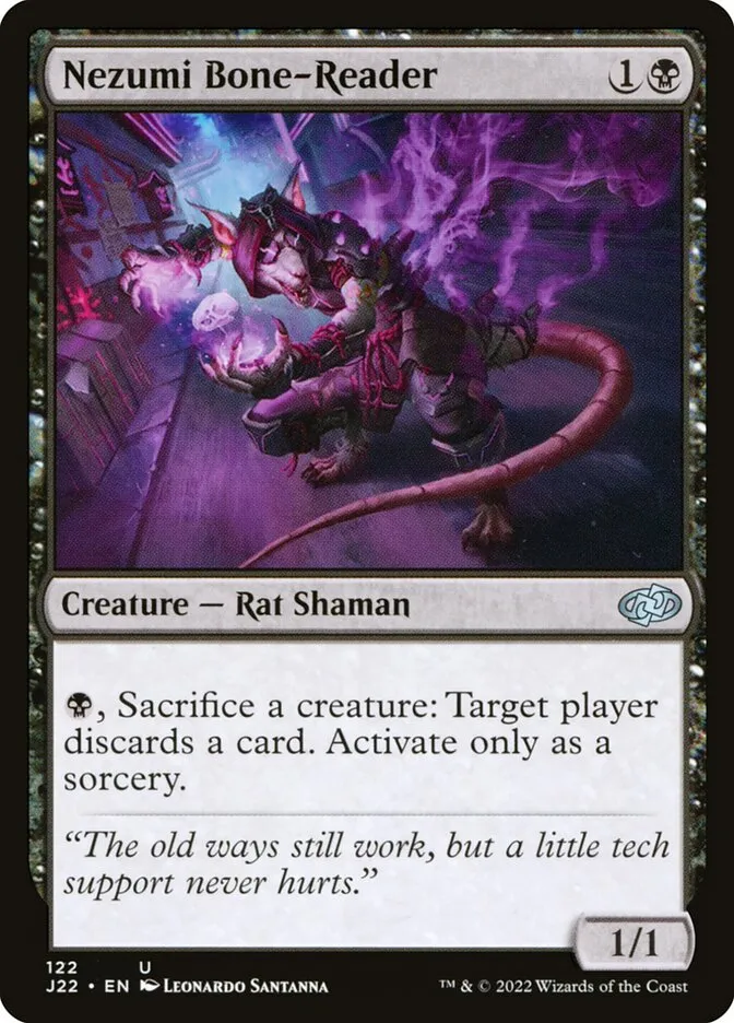 2022 Jumpstart 2022 Nezumi Bone-Reader #122 uncommon card image