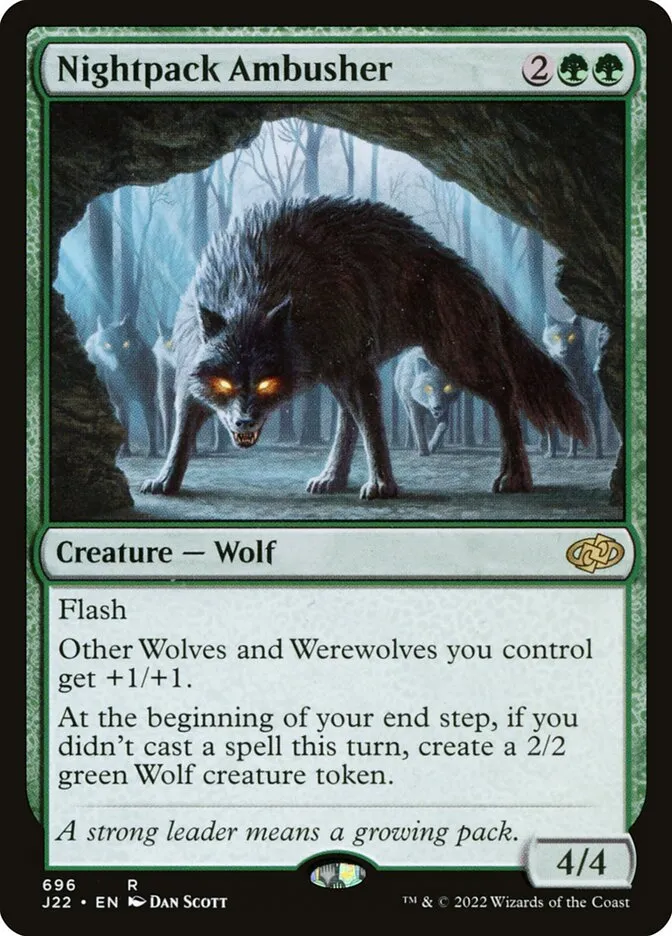 2022 Jumpstart 2022 Nightpack Ambusher #696 rare card image