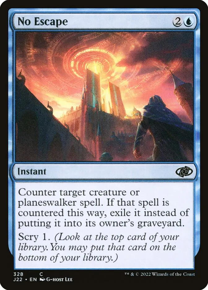 2022 Jumpstart 2022 No Escape #328 common card image