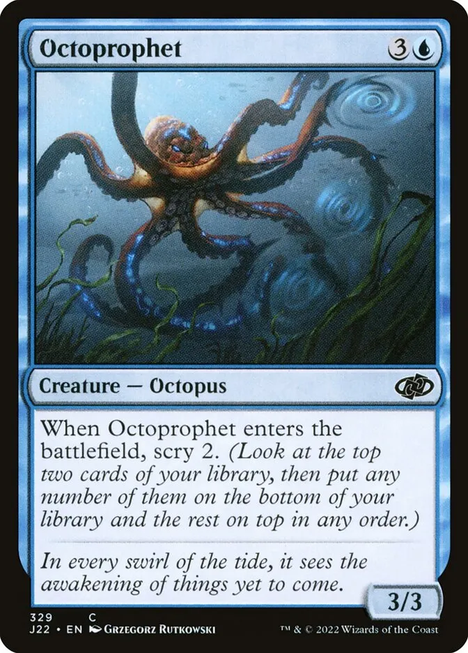 2022 Jumpstart 2022 Octoprophet common #329 common card image