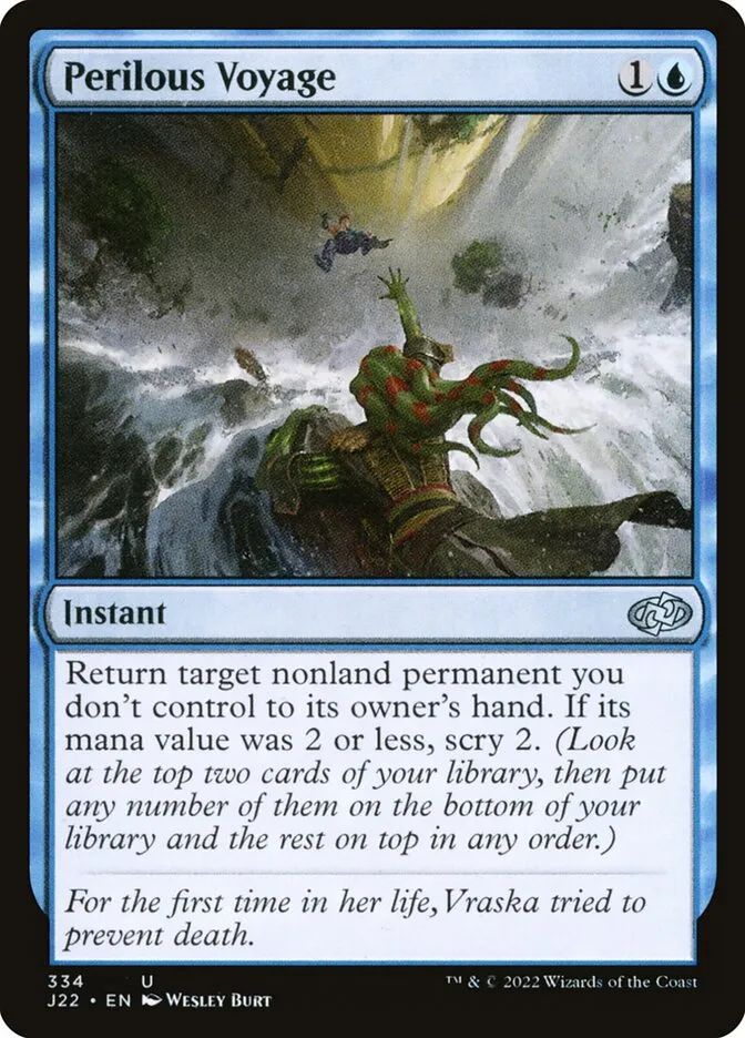 2022 Jumpstart 2022 Perilous Voyage #334 uncommon card image