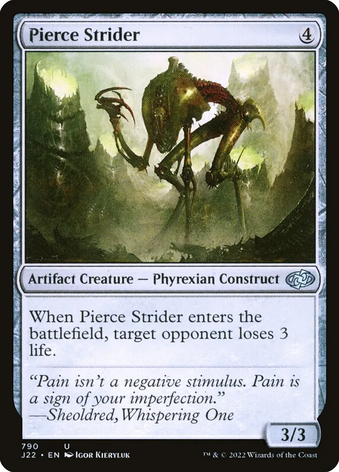 2022 Jumpstart 2022 Pierce Strider #790 uncommon card image