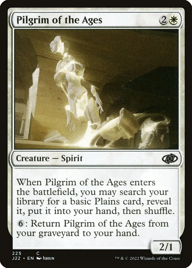 2022 Jumpstart 2022 Pilgrim of the Ages #225 common card image