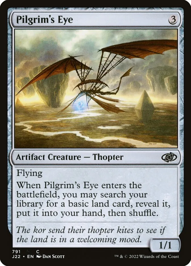 2022 Jumpstart 2022 Pilgrim's Eye common #791 common card image