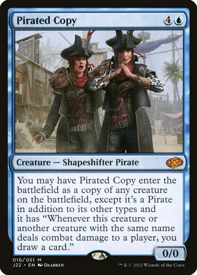 2022 Jumpstart 2022 Pirated Copy #16 mythic card image