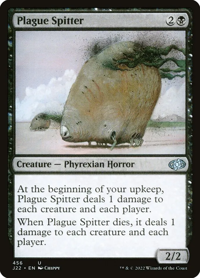 2022 Jumpstart 2022 Plague Spitter #456 uncommon card image