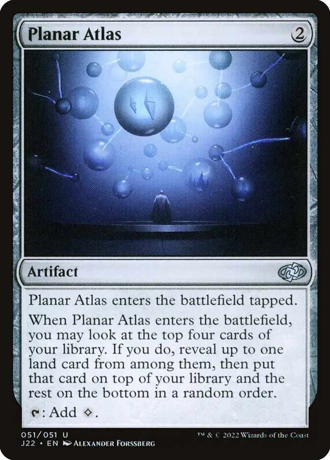 2022 Jumpstart 2022 Planar Atlas #51 uncommon card image