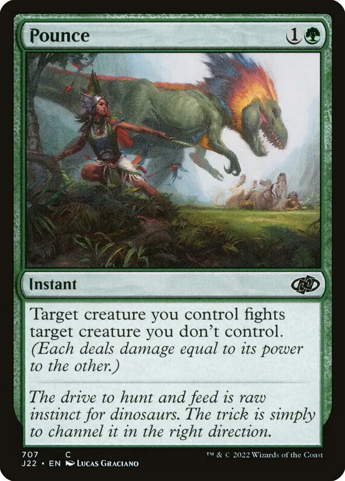 2022 Jumpstart 2022 Pounce common #707 common card image