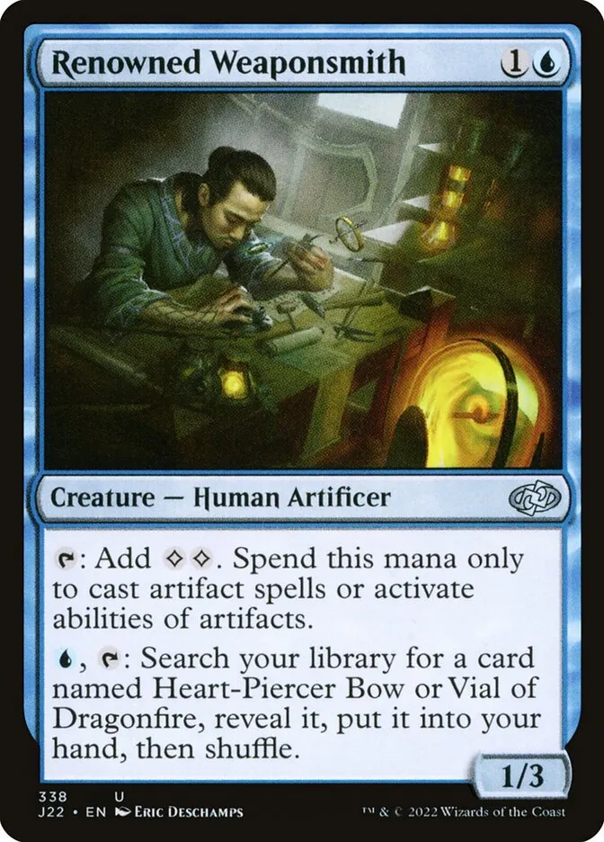 2022 Jumpstart 2022 Renowned Weaponsmith uncommon #338 uncommon card image