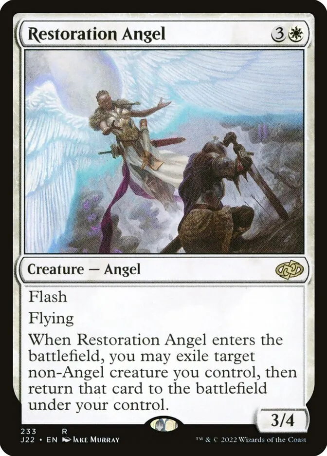 2022 Jumpstart 2022 Restoration Angel #233 rare card image