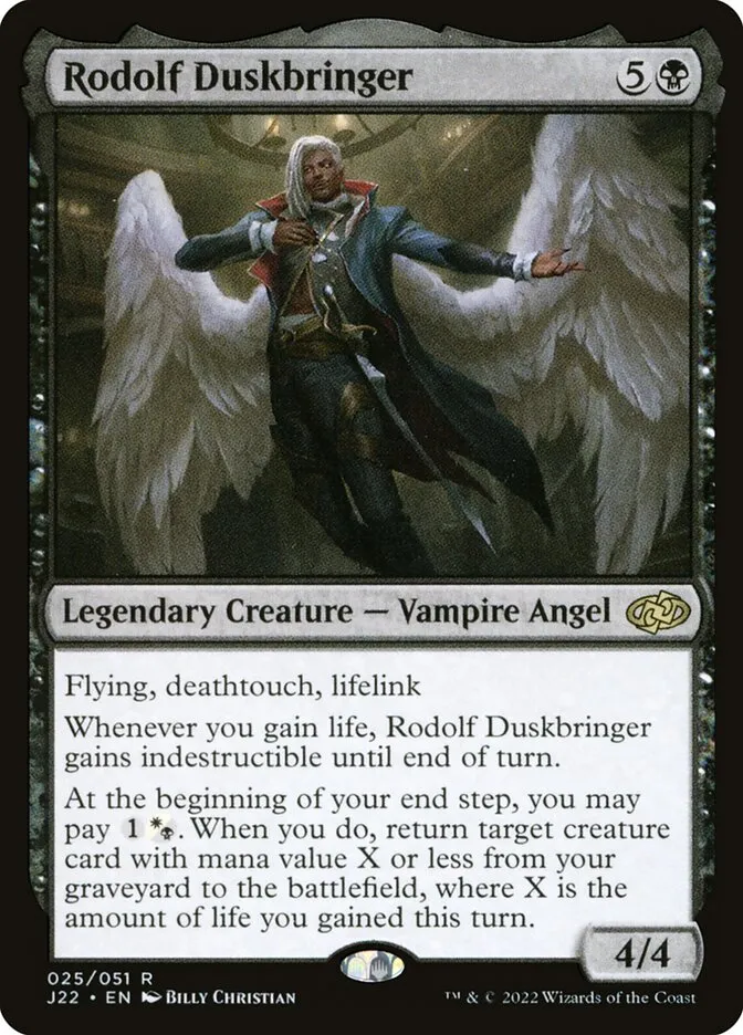 2022 Jumpstart 2022 Rodolf Duskbringer #25 rare card image