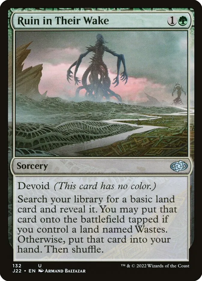 2022 Jumpstart 2022 Ruin in Their Wake #132 uncommon card image