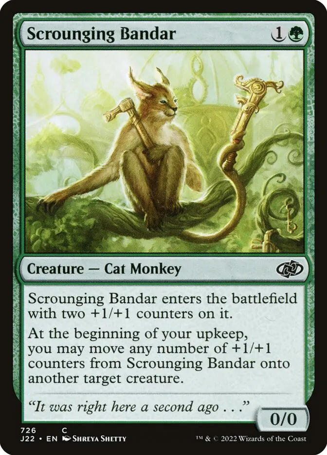 2022 Jumpstart 2022 Scrounging Bandar #726 common card image