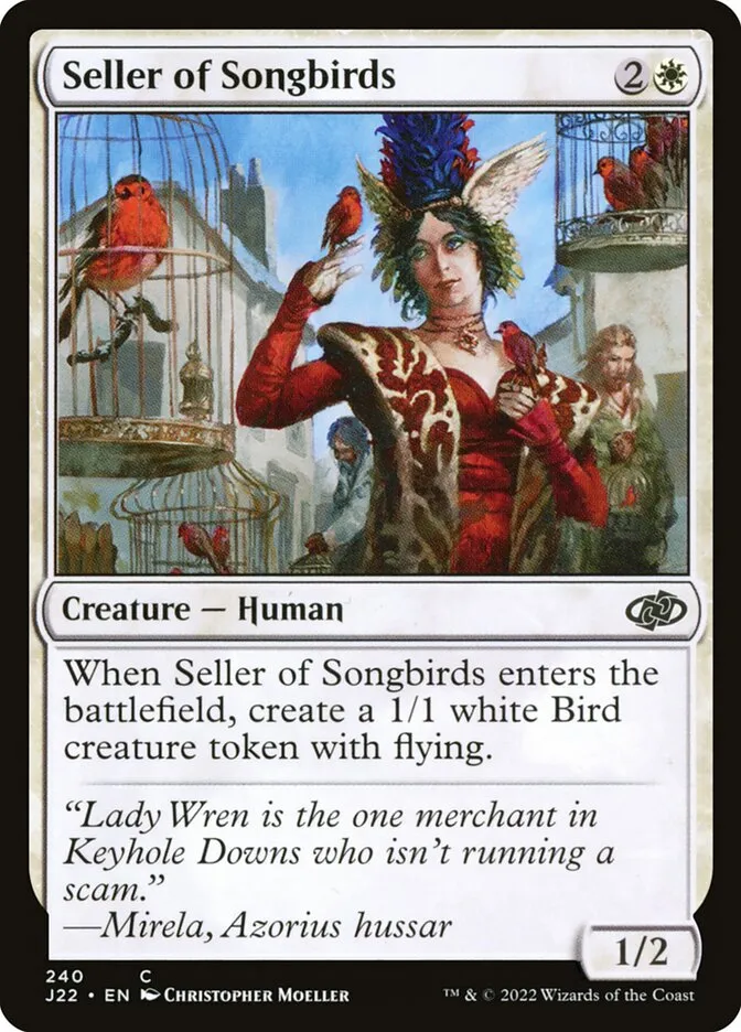 2022 Jumpstart 2022 Seller of Songbirds #240 common card image