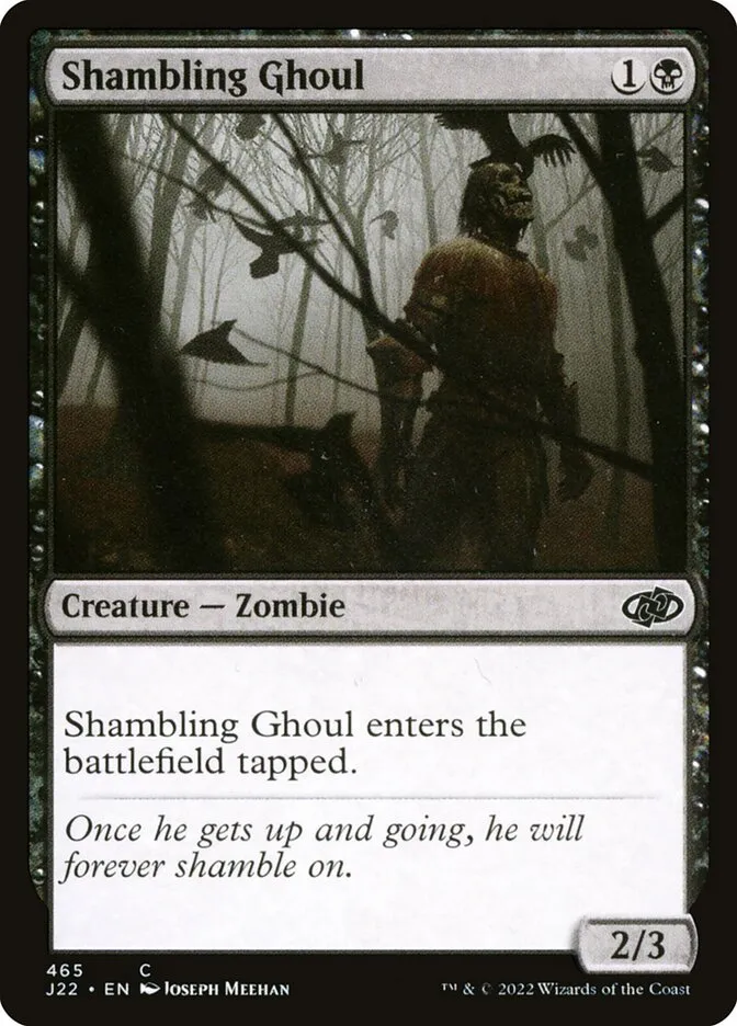 2022 Jumpstart 2022 Shambling Ghoul #465 common card image