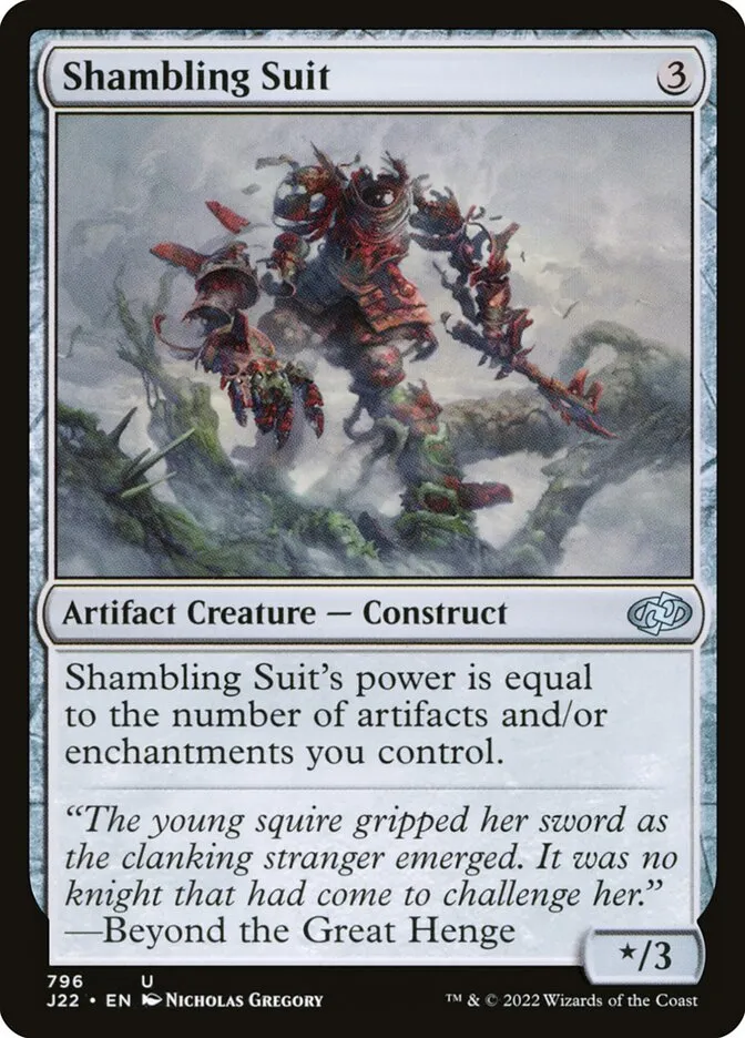 2022 Jumpstart 2022 Shambling Suit #796 uncommon card image