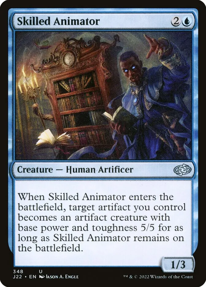 2022 Jumpstart 2022 Skilled Animator uncommon #348 uncommon card image