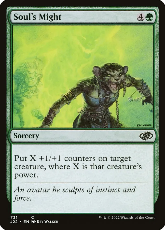 2022 Jumpstart 2022 Soul's Might common #731 common card image